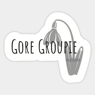 Gore Groupie - Flower Sticker